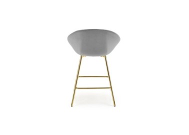 H112 bar stool grey  gold1