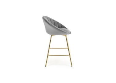 H112 bar stool grey  gold4