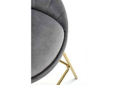 H112 bar stool grey  gold9