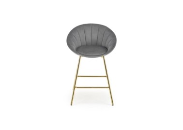 H112 bar stool grey  gold10