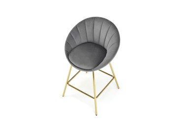 H112 bar stool grey  gold11
