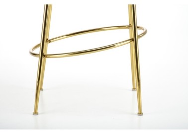 H116 bar stool grey  gold4