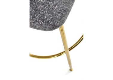 H116 bar stool grey  gold7