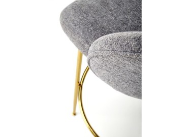 H116 bar stool grey  gold9