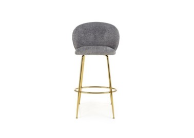 H116 bar stool grey  gold10