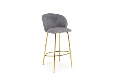 H116 bar stool grey  gold11