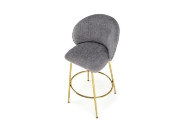 H116 bar stool grey  gold12