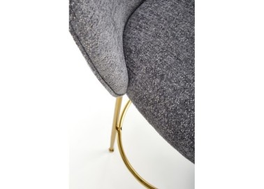 H116 bar stool grey  gold13