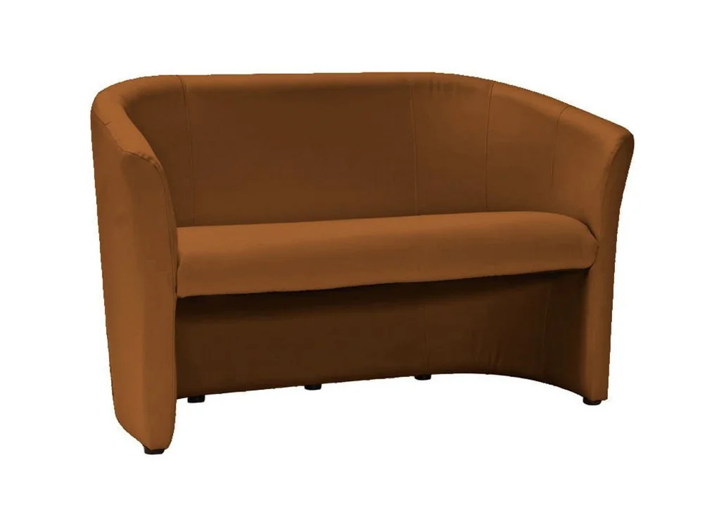 Dvivietė sofa Signal TM-2 EK-4 rudos spalvos