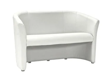 Dvivietė sofa Signal TM-2 EK-26 baltos spalvos