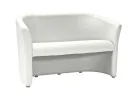 Dvivietė sofa Signal TM-2 EK-26 baltos spalvos