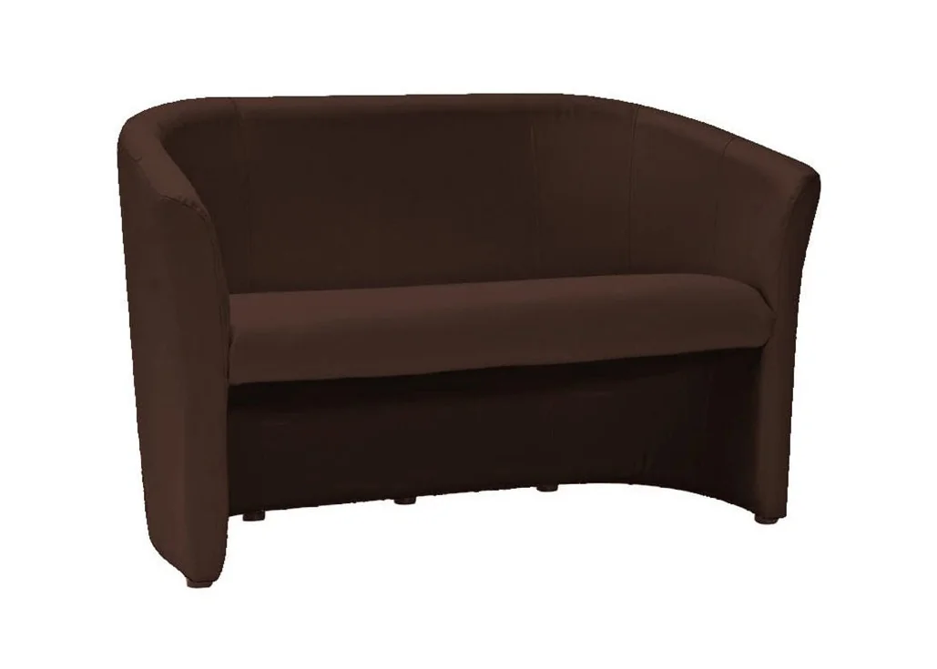 Dvivietė sofa Signal TM-2 EK-18 rudos spalvos