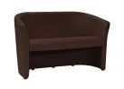 Dvivietė sofa Signal TM-2 EK-18 rudos spalvos