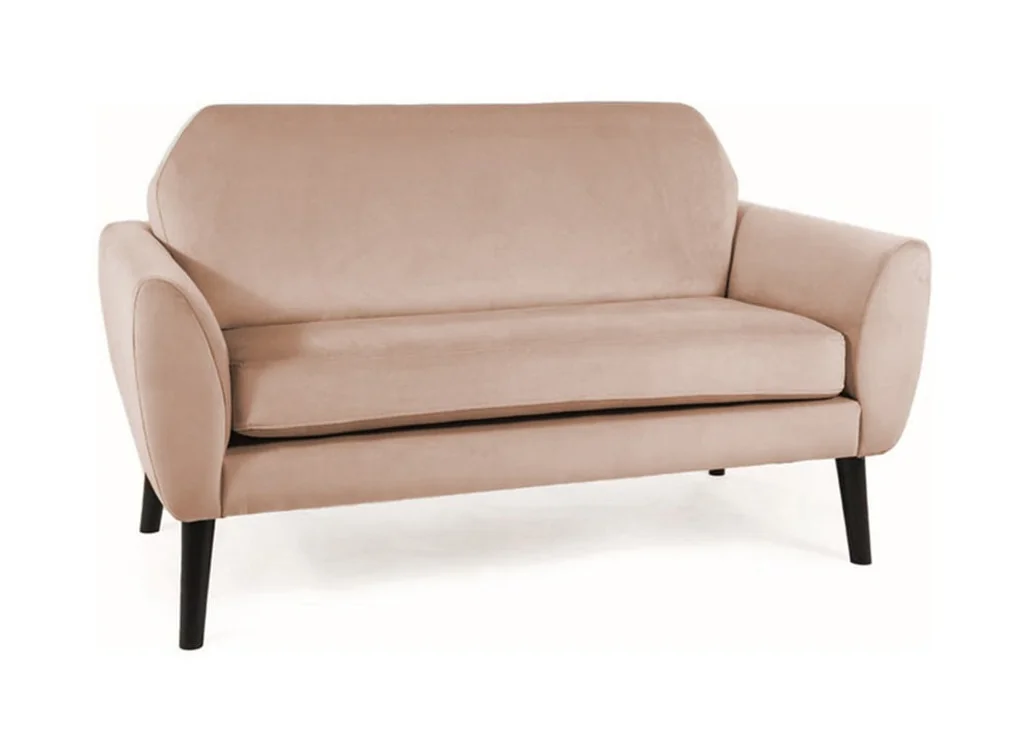 Sofa Signal Mena Velvet Bluvel 40 smėlio spalvos