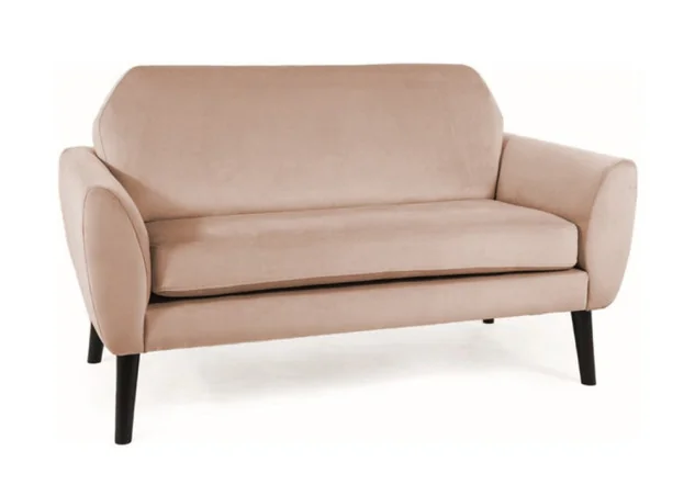 Sofa Signal Mena Velvet Bluvel 40 smėlio spalvos