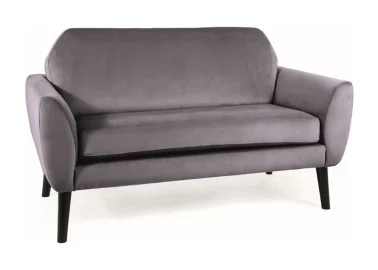 Sofa Signal Mena Velvet Bluvel 14 pilkos spalvos