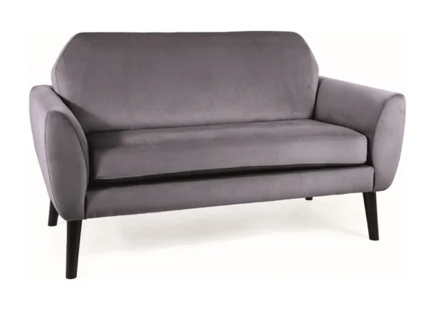 Sofa Signal Mena Velvet Bluvel 14 pilkos spalvos