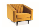 Fotelis Signal Asprey 1 Velvet bluvel 68 garstyčių spalvos
