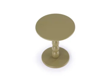 Tai modernus ir stilingas migdolo apvalus staliukas, kurio išskirtinumas slypi elegantiškame centrinės kolonos dizaino dizaine.

Tvirtas ir patvarus, šis staliukas puikiai tinka kaip akcentas gyvenamajame kambaryje, miegamajame ar biure.
