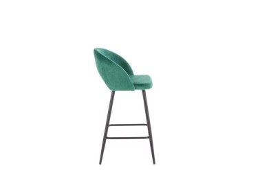 H96 bar stool. color dark green1