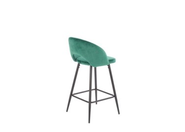 H96 bar stool. color dark green2