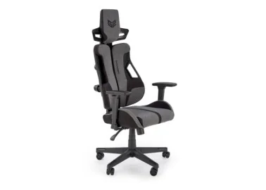 Ši žaidimų kėdė yra ergonomiškai sukurta tam, kad suteiktų išskirtinį komfortą ir palaikymą ilgiems darbo ar žaidimų seansams.

Jos ryškus pilkos ir juodos spalvos dizainas ne tik pritraukia dėmesį, bet ir suteikia stiliaus jūsų erdvei, o reguliuojami elementai užtikrina, kad ji puikiai prisitaikytų prie individualių jūsų poreikių.