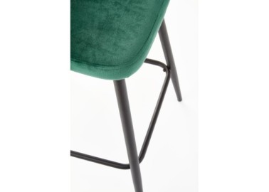 H96 bar stool. color dark green5