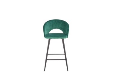 H96 bar stool. color dark green6