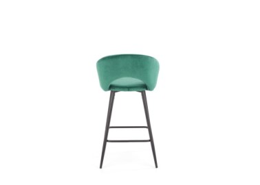 H96 bar stool. color dark green8