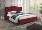 Dvigulė lova Signal Aspen Velvet Bluvel 59 bordo spalvos