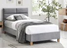 Viengulė lova Signal Sierra Velvet Tap.150 pilkos spalvos