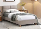 Viengulė lova Signal Sierra Velvet Bluvel 28 smėlio spalvos