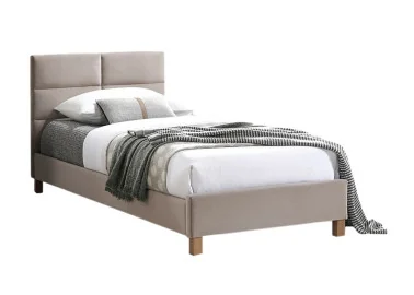 Viengulė lova Signal Sierra Velvet Bluvel 28 smėlio spalvos