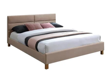 Dvigulė lova Signal Sierra Velvet Bluvel 28 smėlio spalvos