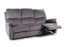 Trivietė sofa reglaineris Signal Spencer 3 Velvet Bluvel 14 pilkos spalvos