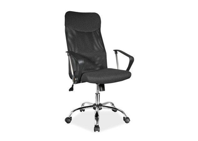 Biuro kėdė Signal Q-025 juodos spalvos audinys
