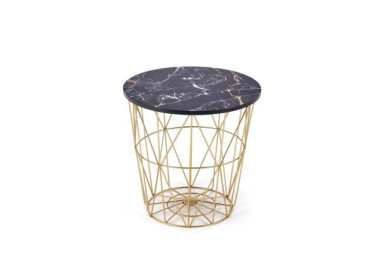 HARISSAG coffee table gold  black marble4