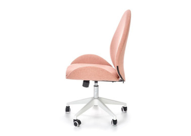 Patogi, minkšta ir jauki rožinės spalvos darbo kėdė Falcao. Kėdė turi TILT mechanizmą, aukščio reguliavimą ir ratukus.