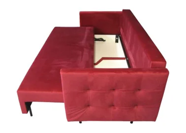 lietuvių gamybos sofa lova, pagaminta iš aukščiausios kokybės veliūrinio audinio. Sofa su miegojimo funkcija ir patalynės dėže