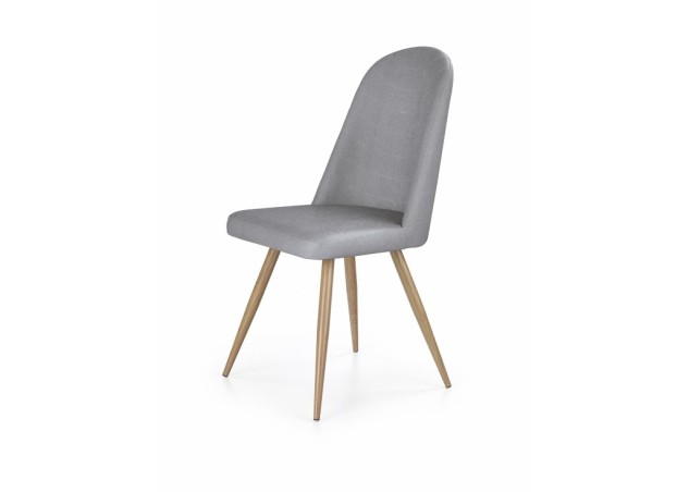 K214 chair color grey  honey oak0