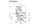 Kėdė „Romano“ – tai moderni ir elegantiška kėdė su ergonomišku atlošu ir tvirtais rėmo elementais, pritaikyta tiek namų, tiek biuro interjerui.