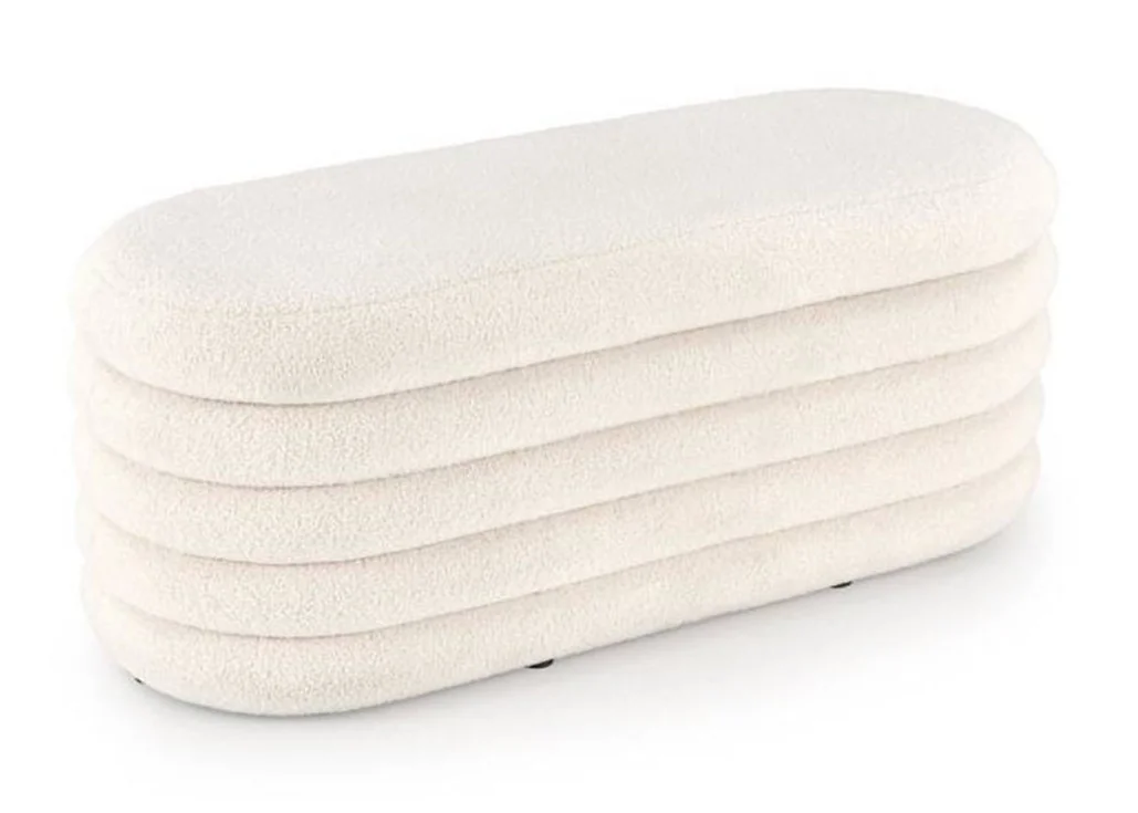 Modernus minkštasuolis „Bliss“ su minkšta boucle sėdyne bei daiktadėžė.
Minimalistinis dizainas, užtikrinantis komfortą ir stiliaus rafinuotumą bet kokioje erdvėje.