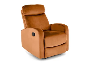 Cinamono spalvos modernus ir patogus fotelis Wonder puikiai tiks jūsų namų poilsio zonai. Pagamintas iš minkšto ir prabangaus audinio, fotelis siūlo komfortą, kuris idealiai tinka poilsiui po ilgos dienos.