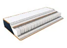 Dvipusis kietas ir labai kietas čiužinys su Pocket Spring spyruoklių sistema ir kokoso sluoksniu, 21 cm aukščio. Pagaminta Ukrainoje