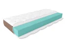 Dvipusis čiužinys su Smart foam putomis, trio comfort ir lotos silk užvalkalu, 22 cm aukščio. Pagaminta Ukrainoje.