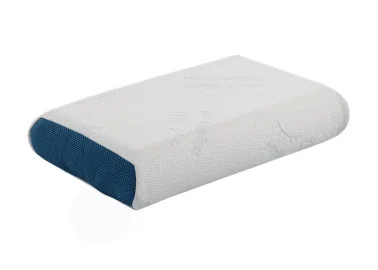 Klasikinės formos pagalvė su memory foam putų užpildu, 15 cm aukščio. Pagaminta Ukrainoje
