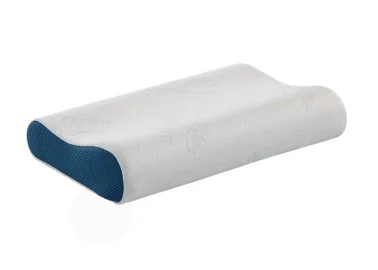 Ortopedinė pagalvė su memory foam putų užpildu, 12/9 cm aukščio. Pagaminta Ukrainoje