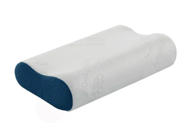 Ortopedinė pagalvė su memory foam putų užpildu, 11/9 cm aukščio. Pagaminta Ukrainoje