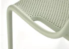 Minimalistinio stiliaus plastikinė mėtinės spalvos kėdė K532, puikiai papildys jūsų interjerą.