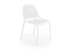 Minimalistinio stiliaus plastikinė balta kėdė K532, puikiai papildys jūsų interjerą.